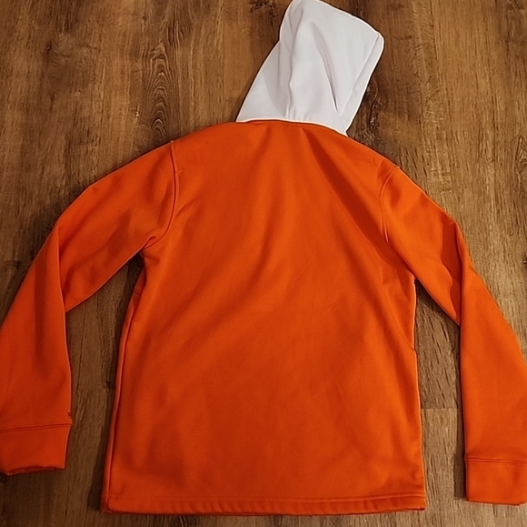 NWOT Colosseum Stitched Clemson University Tigers 1/4 Zip Hoodie Adult Small - Picture 6 of 9